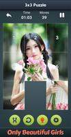 Slide Puzzles: Beautiful Girls imagem de tela 1