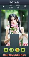 Slide Puzzles: Beautiful Girls 截圖 1