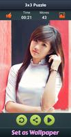 Slide Puzzles: Beautiful Girls imagem de tela 2