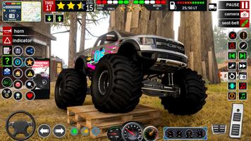Derby Monster Truck Stunt Game capture d'écran 3