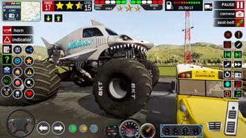 Derby Monster Truck Stunt Game capture d'écran 2