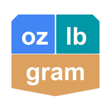 Oz Pound Gram - Convert Weight
