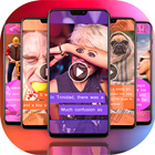 FullScreen Funny Video Status Maker - 30 Sec icône