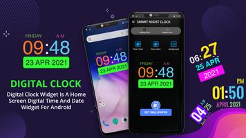 Smart Night Clock - Wallpaper تصوير الشاشة 1