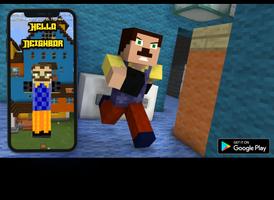 Map Hello Neighbor for MCPE Affiche