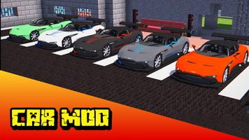 Car Mod for Minecraft PE Pro plakat