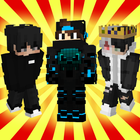 Cool Skins For Minecraft PE icône
