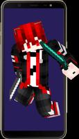 Cool Skins For Minecraft PE Affiche