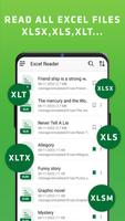 XLSX दर्शक: XLS पढ़ें स्क्रीनशॉट 1