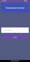 Temperature Converter -C to F Cartaz
