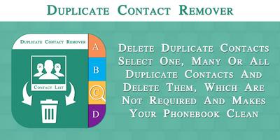 Duplicate Contact Remover poster