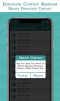 Duplicate Contact Remover تصوير الشاشة 2
