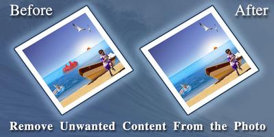 Remove Unwanted Content - Remove Object from Photo imagem de tela 1