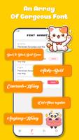 Fonts Keyboard: Stylish Text скриншот 1