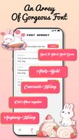 Stylish Text, Fonts Keyboard captura de pantalla 1