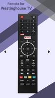 Remote for Westinghouse TV Affiche