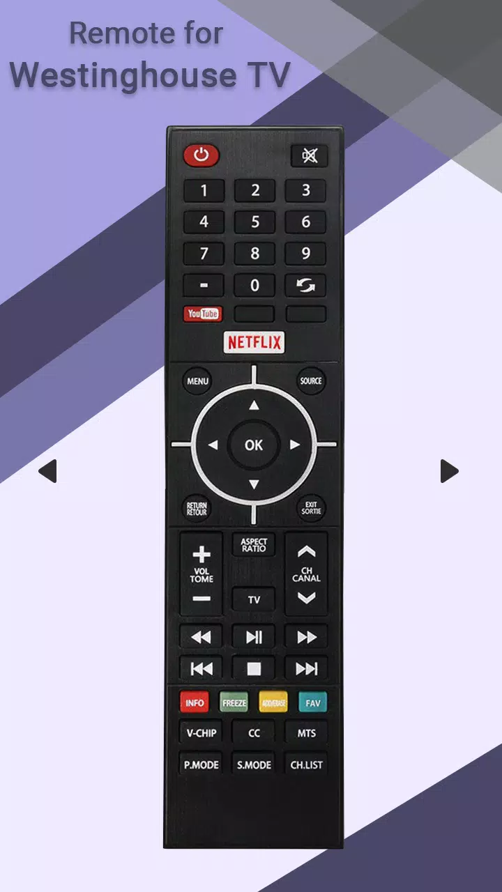 Remote for Westinghouse TV APK pour Android Télécharger