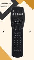 Remote for Bose TV Affiche