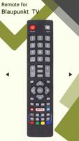 Remote for Blaupunkt TV Affiche