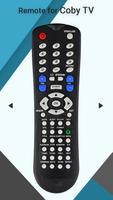 Remote for Coby TV Affiche