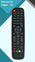 Remote for Haier TV Affiche
