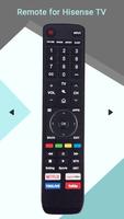 Remote for Hisense TV syot layar 2
