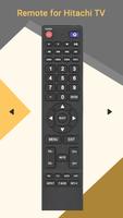 Poster Remote for Hitachi TV