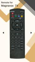 Remote for Magnavox TV Affiche