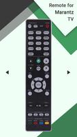 Remote for Marantz TV Affiche