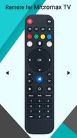 Remote for Micromax TV Affiche