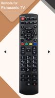 Remote for Panasonic TV Affiche