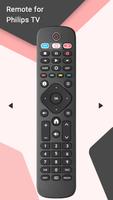 Remote for Philips TV Affiche