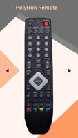 Remote for Polytron TV Plakat