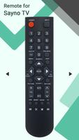 Poster Remote for Sanyo TV