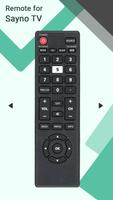 Remote for Sanyo TV imagem de tela 1