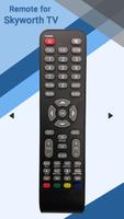 Remote for Skyworth TV syot layar 1