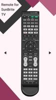 Remote for SunBrite TV الملصق