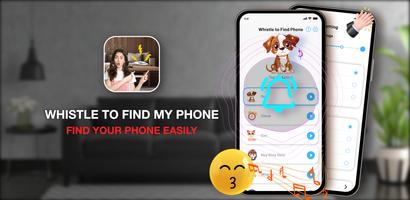 Find My Phone By Whistle, Clap الملصق