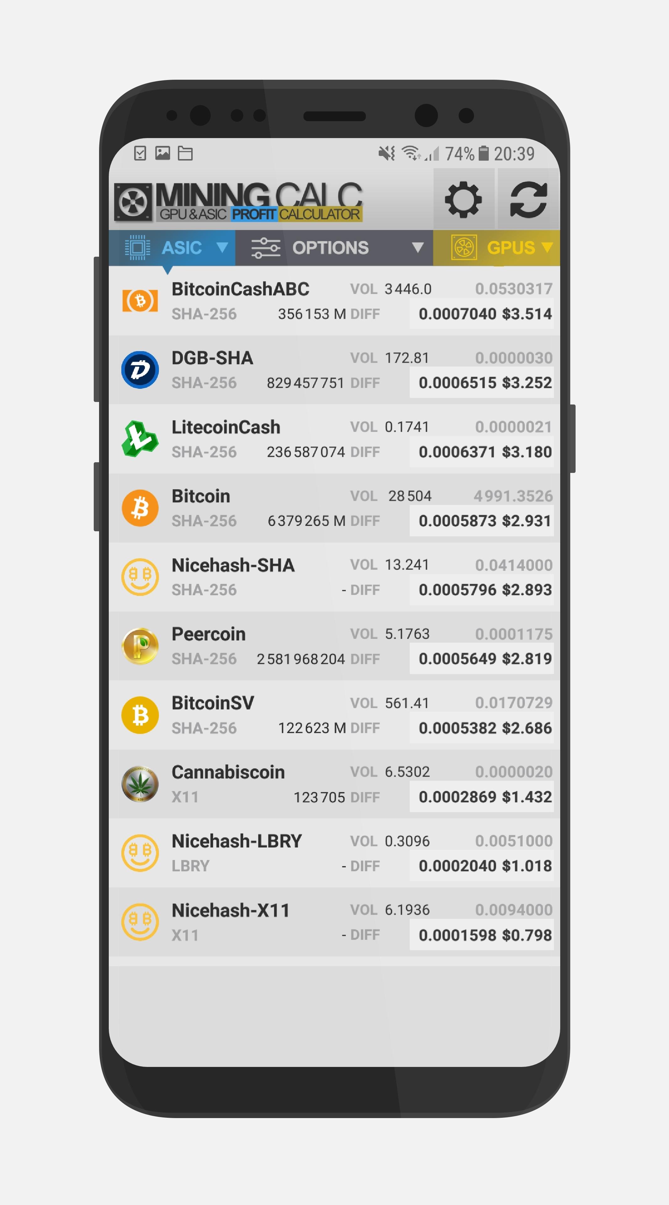 bitcoin calcolatrice gpu