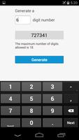 Random number generator ảnh chụp màn hình 2