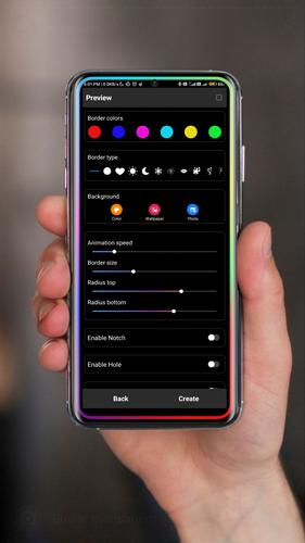 Border Android Edge Lightning Premium là một tính năng tuyệt vời giúp điện thoại của bạn trở nên độc đáo hơn. Nó tạo ra những hiệu ứng sáng tạo trên bề mặt điện thoại của bạn. Hãy xem ngay hình ảnh liên quan để khám phá tính năng này.