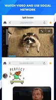 Multitasking Split Screen poster