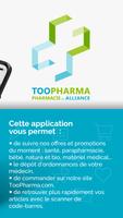 TooPharma - Pharmacie Alliance capture d'écran 1