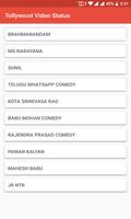 Tollywood Video Status - Telugu Video Status App Affiche