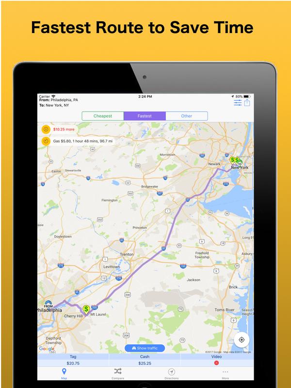 android 用の trip toll calculator car truck free tollguru apk
