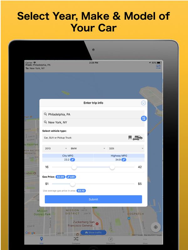 android 用の trip toll calculator car truck free tollguru apk