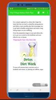 7 Day Detox Diet Plan ⭐⭐ capture d'écran 1