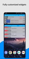 Transit timetable widgets screenshot 1