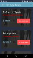 cardio sin saltos Poster
