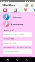 1 Schermata Fit Meal Planner